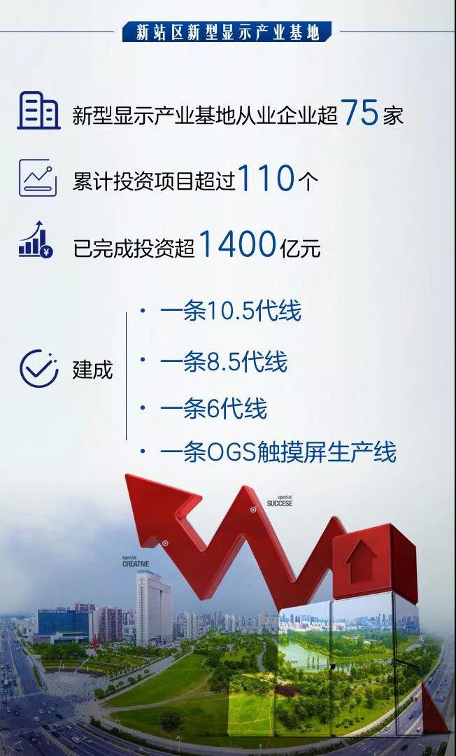新型顯示產(chǎn)業(yè)基地成績亮眼